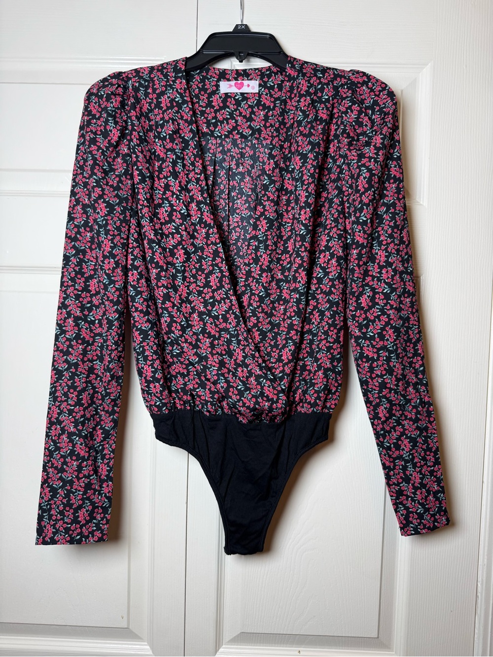 Buddy Love Floral Long‎ Sleeve Bodysuit